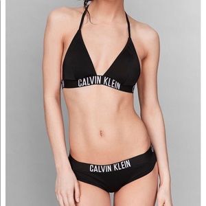 calvin klein black bathing suit